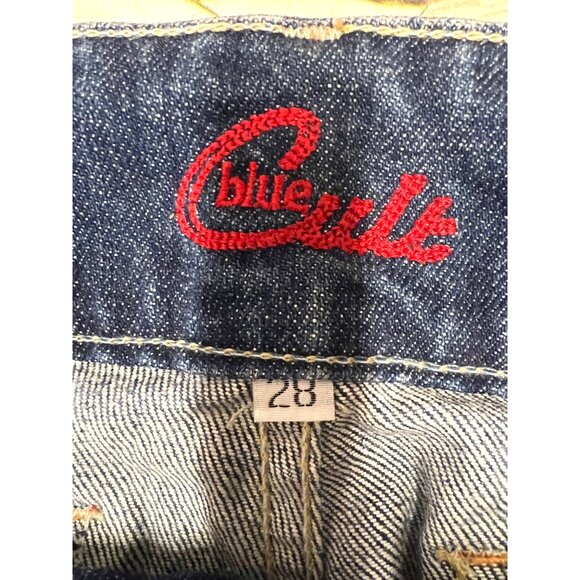 Blue Cult Womens Denim Jeans Phantom Wash Flare Leg Size 28 - Picture 3 of 4